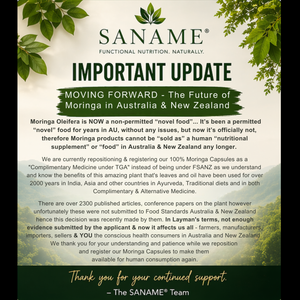 SANAME® PET Range - Moringa Leaf Agriculture & Animal & Plant Nutrient Capsules
