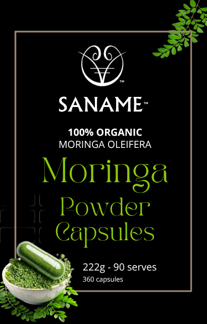 (NEW) ORGANIC MORINGA LEAF POWDER CAPSULES <HALF PRICE - EOFY SALE>