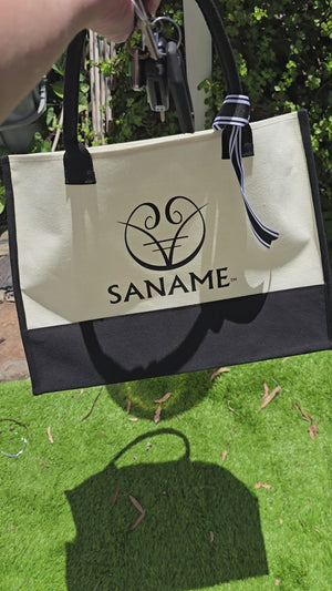 SANAME - Luxury Oversized Beach Tote / Shopper