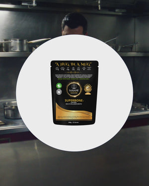 P360® SUPERBONE - World's First & Best - Multi-Collagen infused Chicken Bone Broth