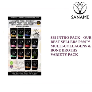 $88 INTRO PACK - OUR BEST SELLERS P360&trade; Multi-Collagens &amp; Bone Broths Variety Pack by@Outfy