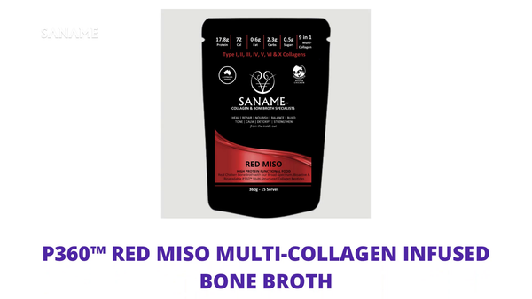 P360&trade; Red Miso Multi-Collagen infused Bone Broth by@Outfy