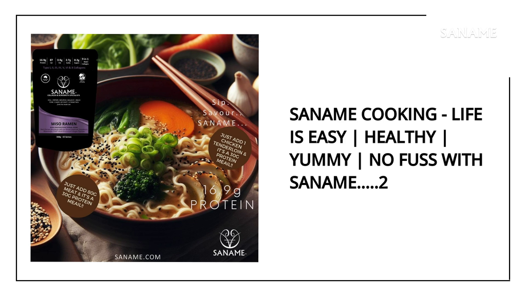 SANAME COOKING - LIFE IS EASY | HEALTHY | YUMMY | NO FUSS with SANAME.....2 by@Outfy