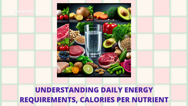 Understanding DAILY ENERGY REQUIREMENTS, Calories per Nutrient etc by@Outfy