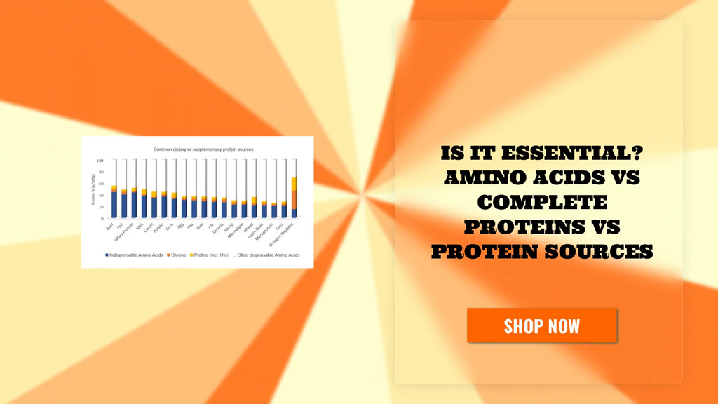 Is it ESSENTIAL? Amino Acids vs Complete Proteins vs Protein Sources by@Outfy