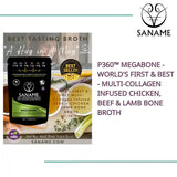 P360&trade; MEGABONE - World&#039;s First &amp; Best - Multi-Collagen infused Chicken, Beef &amp; Lamb Bone Broth by@Outfy