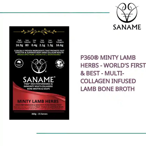 P360&reg; MINTY LAMB HERBS - World&#039;s First &amp; Best - Multi-Collagen infused Lamb Bone Broth by@Outfy