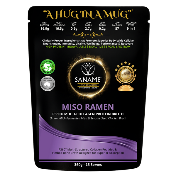P360® Miso Ramen Multi-Collagen infused Bone Broth