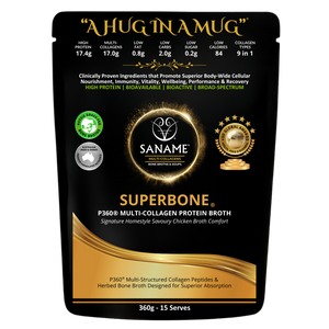 P360® SUPERBONE - World's First & Best - Multi-Collagen infused Chicken Bone Broth