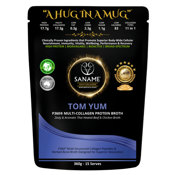 P360® Tom Yum Multi-Collagen infused Bone Broth