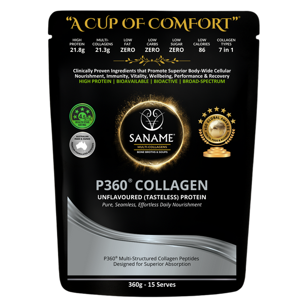 P360® Pure Unflavoured Multi-Structured Collagen (TASTELESS) OUR HERO