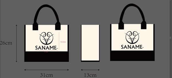 SANAME - ラグジュアリーオーバーサイズビーチトート/ショッパー