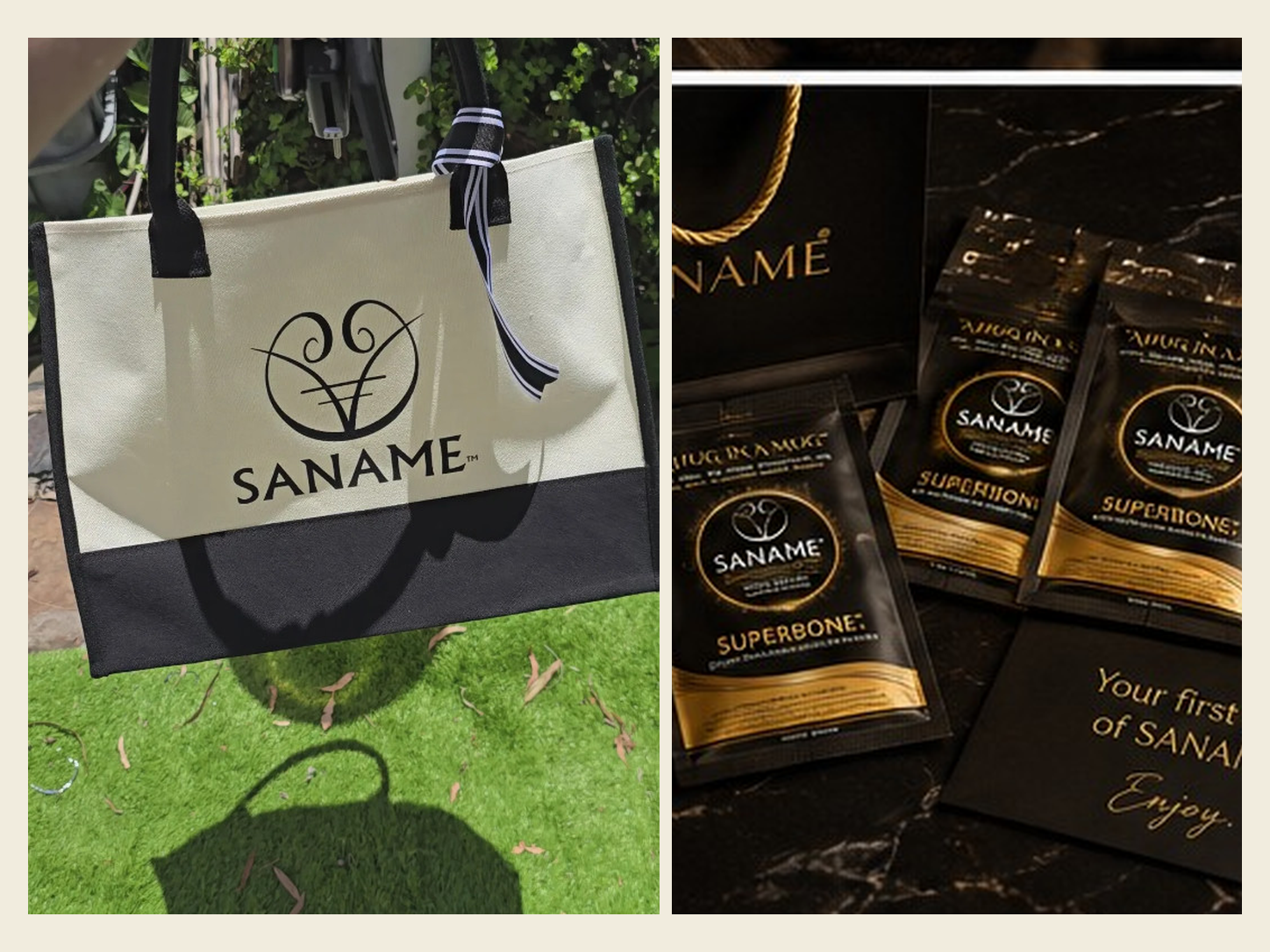 SANAME luxury wellness gifting