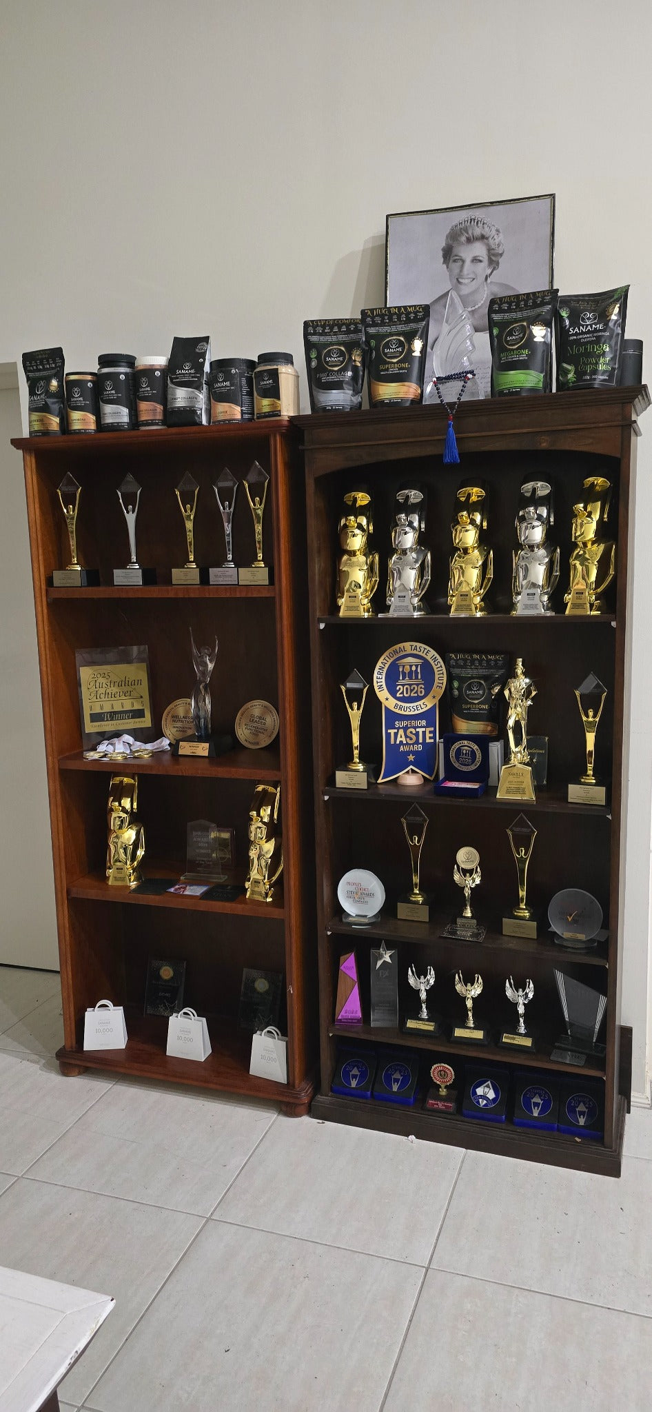 Peta Warby and SANAME awards